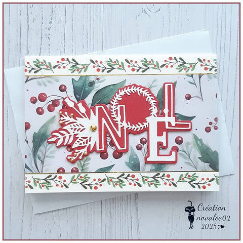 24PCS 6" Christmas Pine Needle Scrapbook & Cardstock Paper