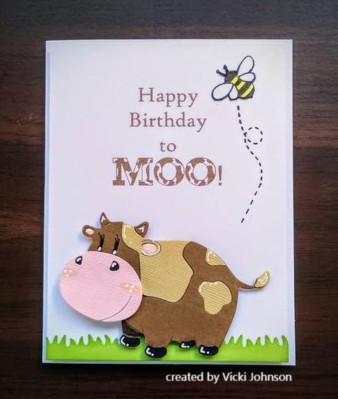 Inlovearts The Cow Cutting Dies