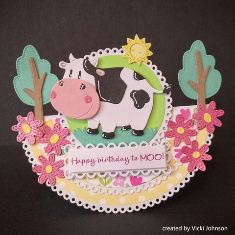 Inlovearts The Cow Cutting Dies