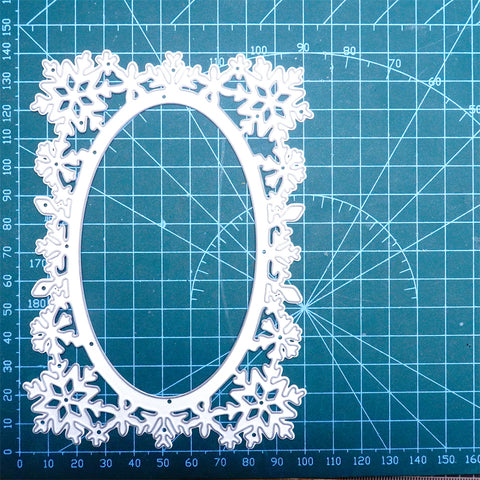 Inlovearts Snow Mirror Cutting Dies