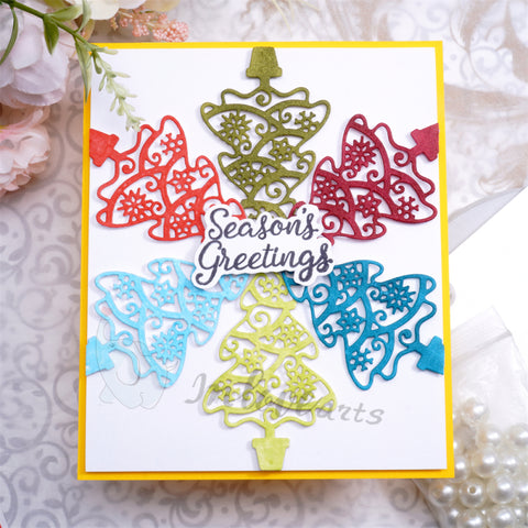 Inloveartshop Little Christmas Tree Cutting Dies