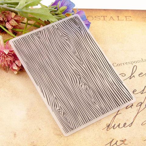 Tree Pattern Plastic Embossing Folder