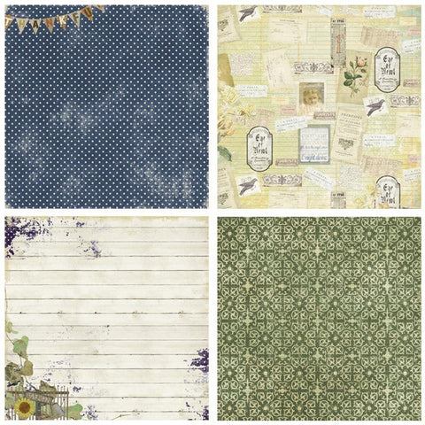 6 Inches Simple DIY Handmade Decoration Background Paper - Inlovearts