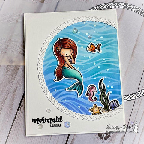 Stackable Spiral Pattern Circle Nesting Frame Dies