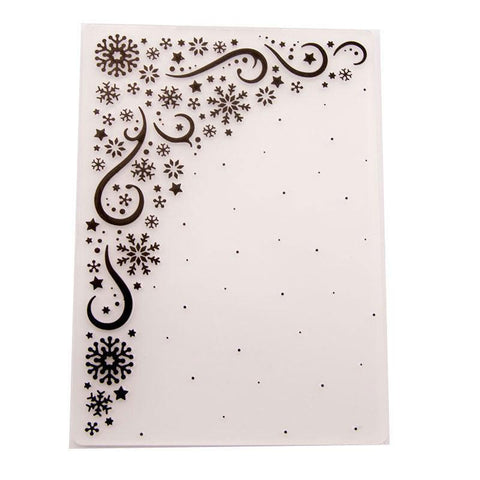 Inloveart Christmas Snowflake Emboss Folder