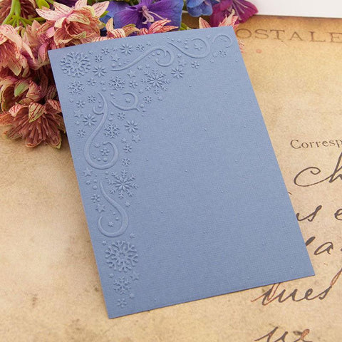 Inloveart Christmas Snowflake Emboss Folder