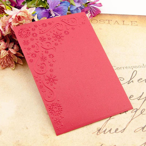 Inloveart Christmas Snowflake Emboss Folder