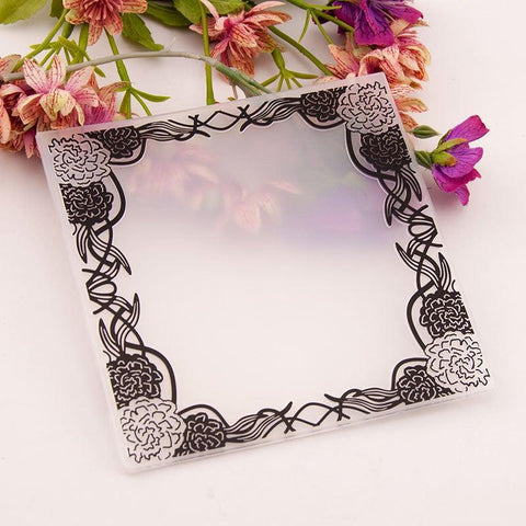 Christmas DIY Plastic Embossing Printing Template-Style B