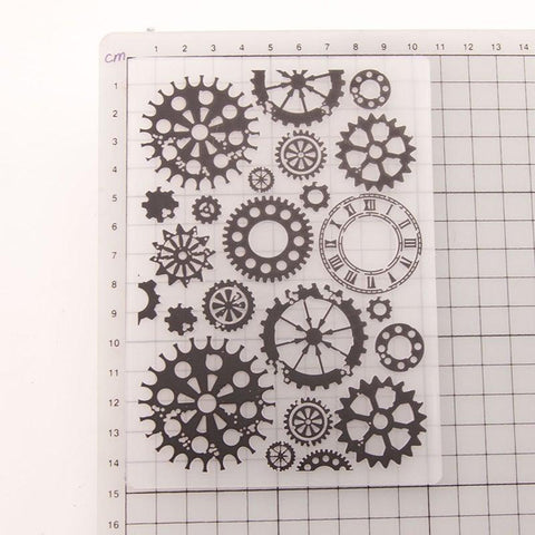 Gear Shape Emboss Folders