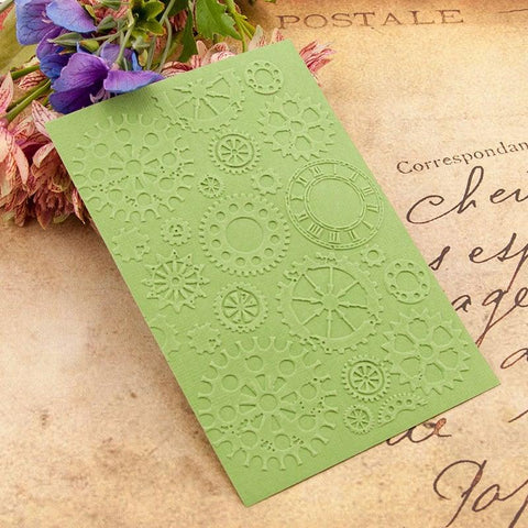Gear Shape Emboss Folders