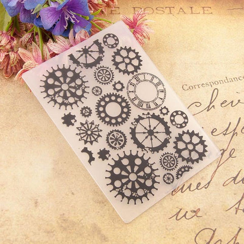 Gear Shape Emboss Folders