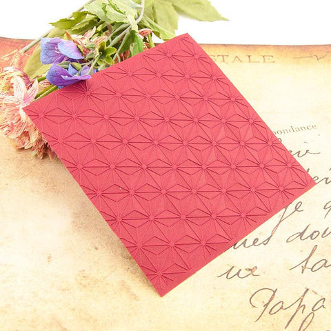 Inloveartshop Diamond Shape Scrapbooking Emboss Folders