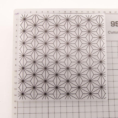 Inloveartshop Diamond Shape Scrapbooking Emboss Folders