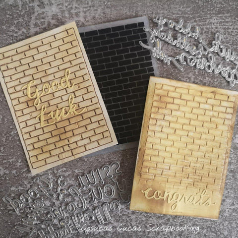 Wallpaper Type Embossing Folder