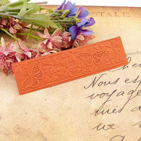 Beautiful Flowers and Butterflies Emboss Folders