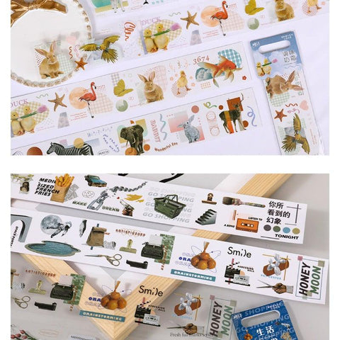 Creative And Cute Hand Account Diy Material Stickers 6 Types