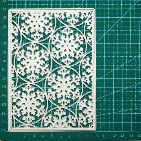 Inloveartshop Snowflakes Background Board Cutting Dies