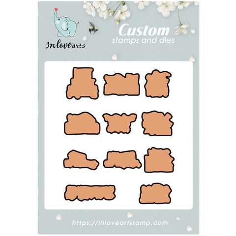 Inlovearts 11Pcs Multipurpose Coordinating Dies