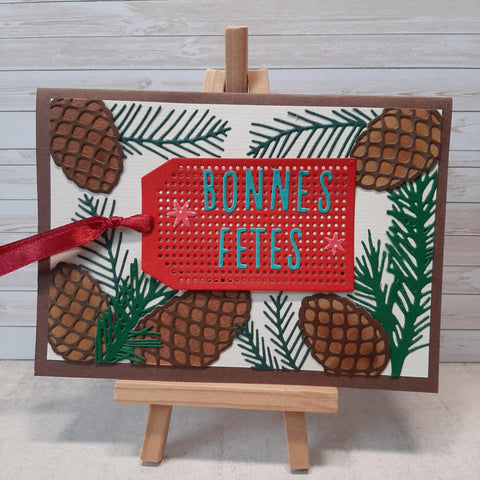 Inloveart Pine Cones Metal Cutting Dies