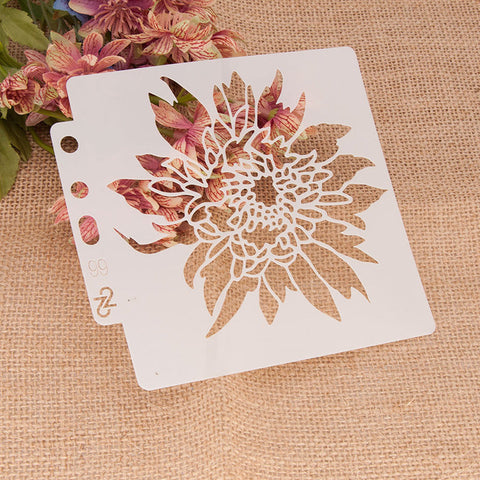 Inlovearts Pretty Flower Painting Stencils (5 Choices)