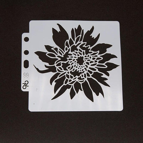 Chrysanthemum Hollow Layering Stencils