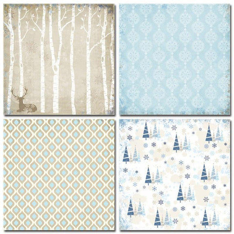 12 Inches Winter Story Background Paper