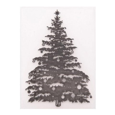 Inloveart Christmas Tree Emboss Folders