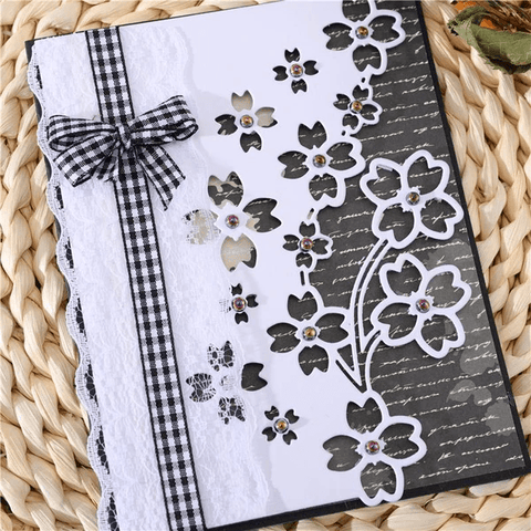Four-Leaf Clover Frame Decor Dies - Inlovearts