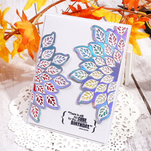 Inlovearts Cascading Leaves Cutting Dies