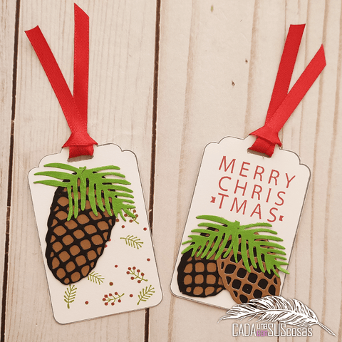 Inloveart Pine Cones Metal Cutting Dies