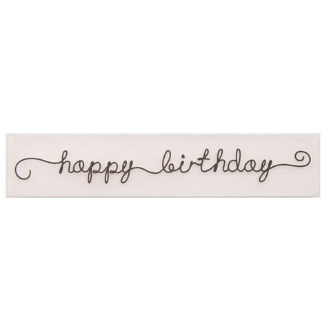 Inloveartshop Happy Birthday Scrapbooking Emboss Folders