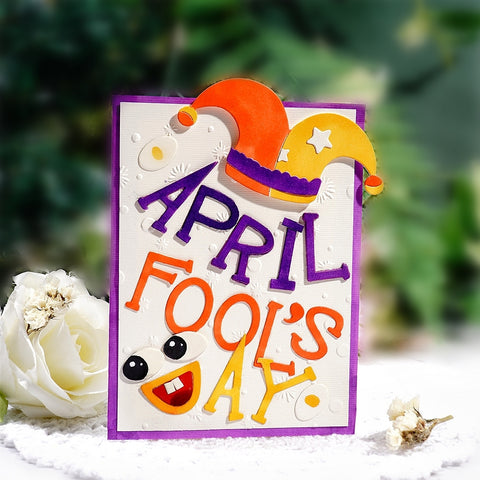 Inlovearts "April Fool's Day" Word Metal Cutting Dies