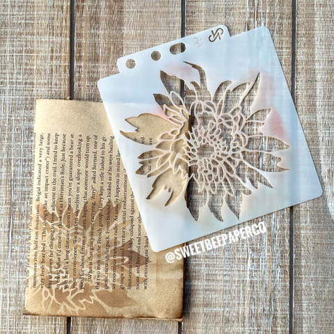 Chrysanthemum Hollow Layering Stencils