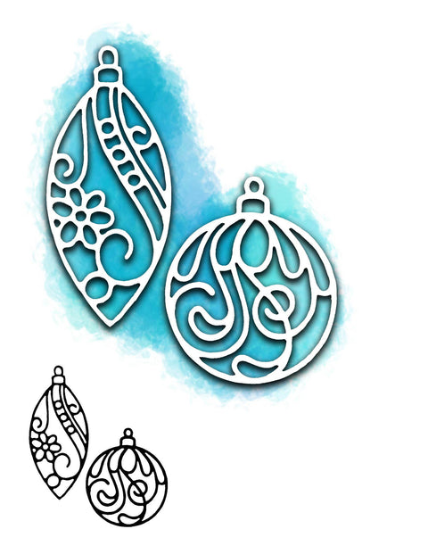Pattern Shaped Pendant Decor Dies - Inlovearts