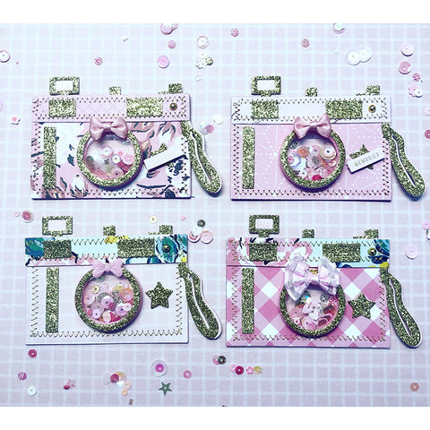 Inloveartshop Creative Camera Decor Border and Frame Cutting Dies
