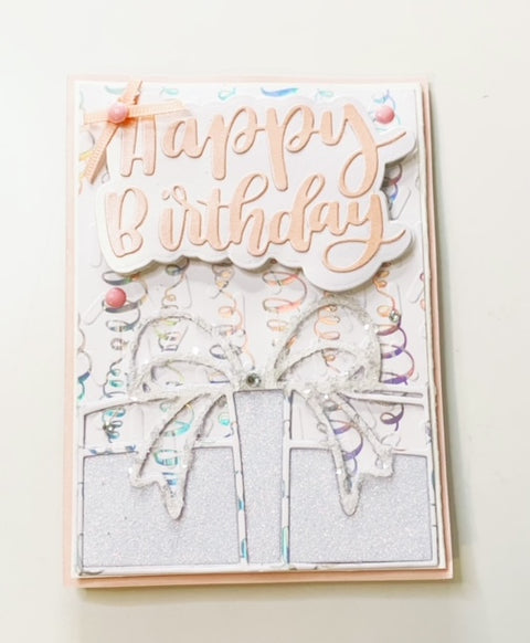 Inloveartshop Creative Birthday Gift Background Cutting Dies