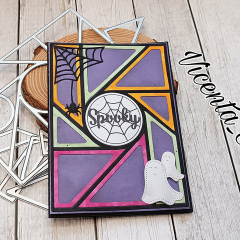 Inlovearts Circle and Geometry Shapes Background Cutting Dies