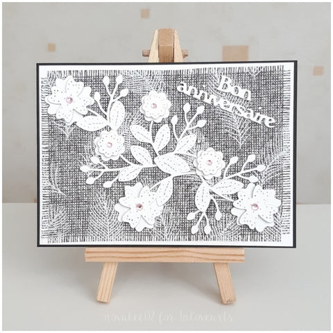 Inlovearts 7Pcs Small Pieces Flowers Cutting Dies