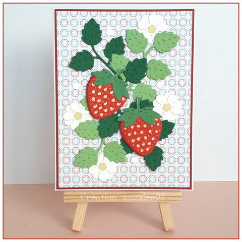 Inlovearts Strawberry Combined Cutting Dies