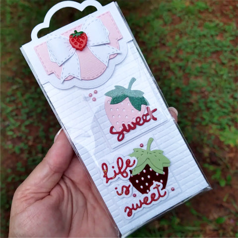 Inlovearts Strawberry Combined Cutting Dies