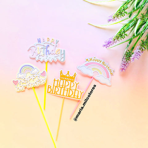 Inlovearts Rainbow Decor Cutting Dies