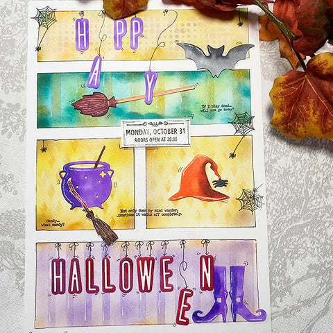 Inlovearts Halloween Theme Cutting Dies