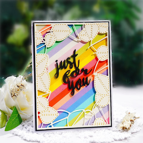 Inlovearts Leaves Frame Metal Cutting Dies