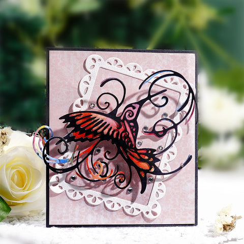 Inlovearts Flying Bird Cutting Dies