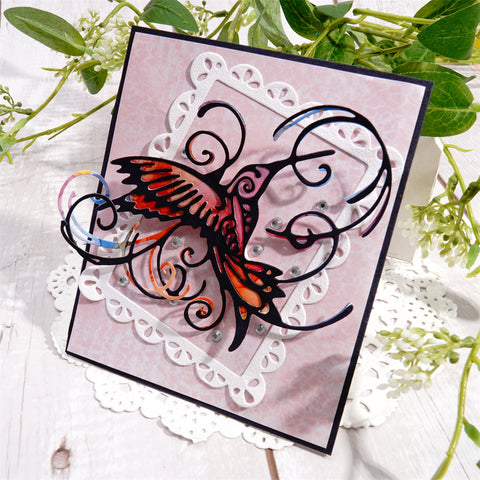 Inlovearts Flying Bird Cutting Dies
