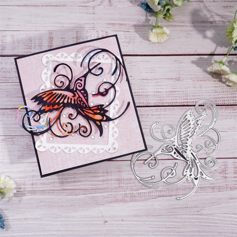 Inlovearts Flying Bird Cutting Dies