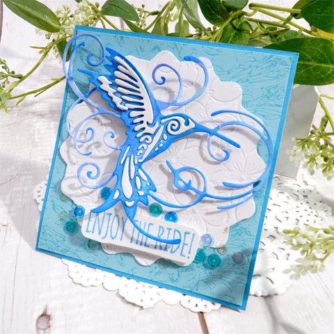 Inlovearts Flying Bird Cutting Dies