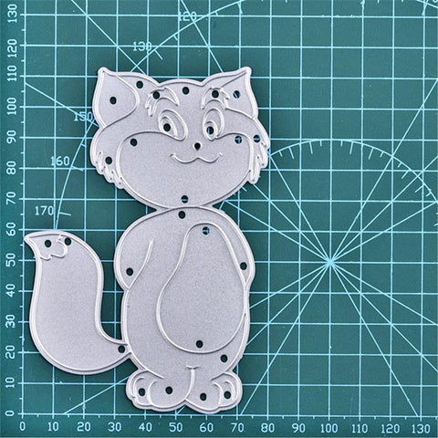 Inloveartshop Cute Cat Cutting Dies