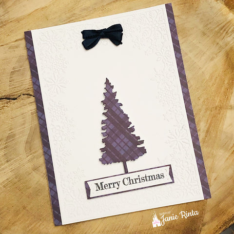 Inloveartshop 3pcs Christmas Trees Cutting Dies