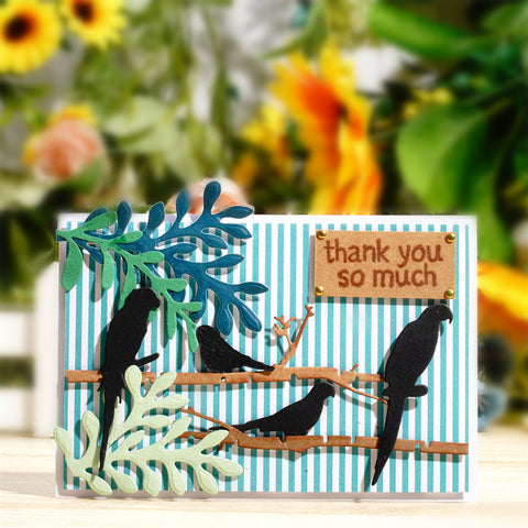 Inlovearts The Parrots Metal Cutting Dies